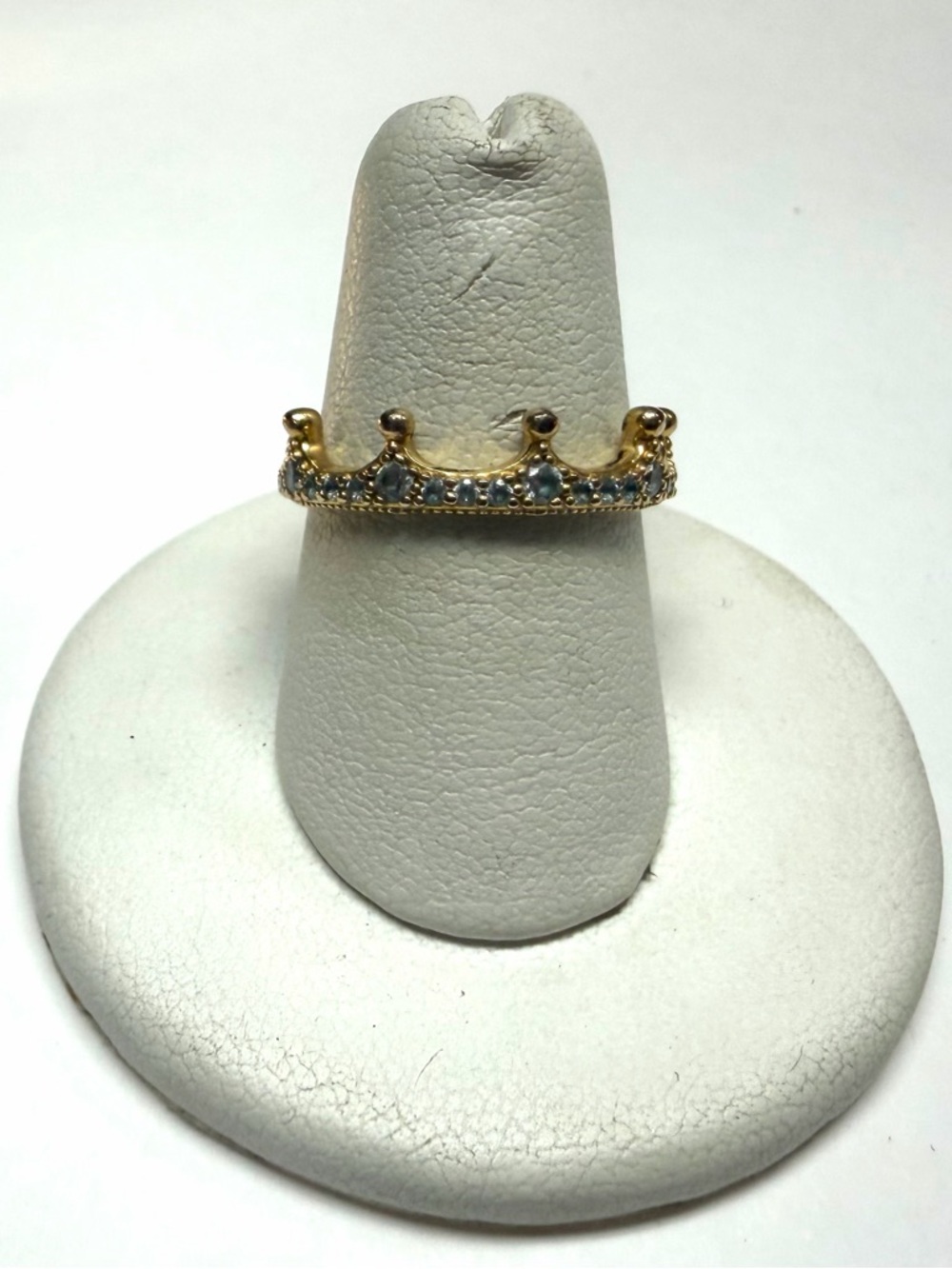 Pandora Gold Plated Shine Enchanted Crown Ring